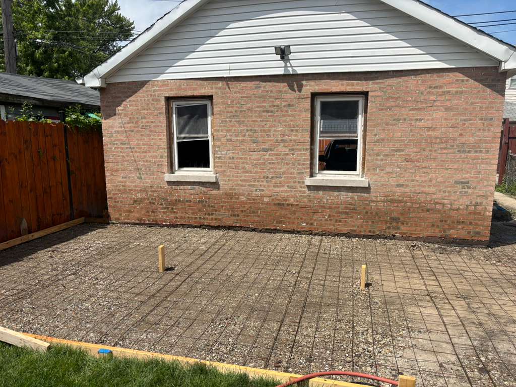 Stamped patio installation, stage 8 — Chicago, IL