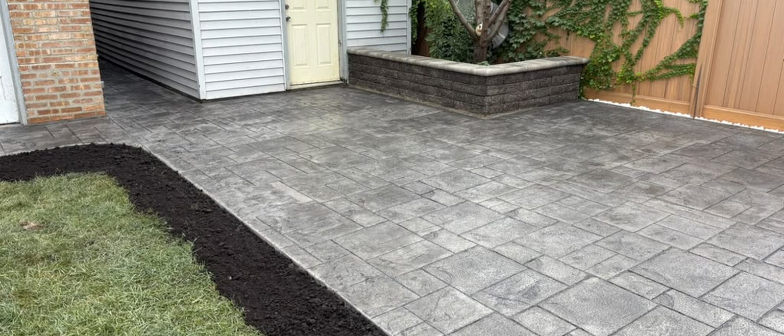 Stamped Patios — concrete work in Chicago